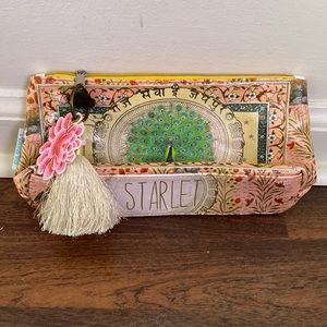 NEW Papaya Peacock Case with Tassel. Tassel can be used for keychain, as well.